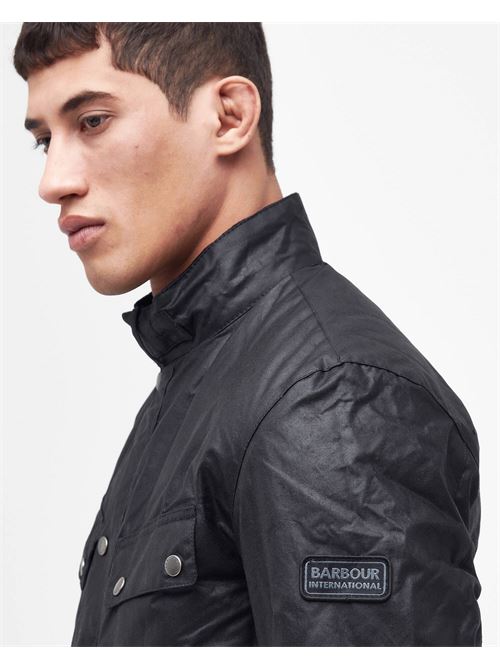 duke wax jacket BARBOUR INTERNATIONAL | MWX0337BK91